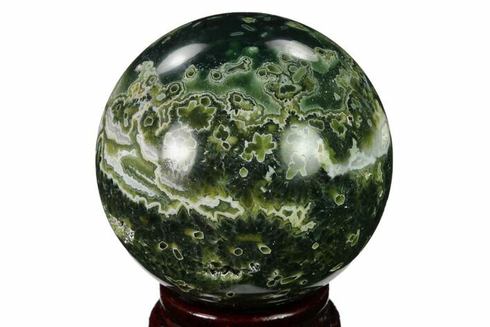 Unique Ocean Jasper Sphere - Madagascar #168645